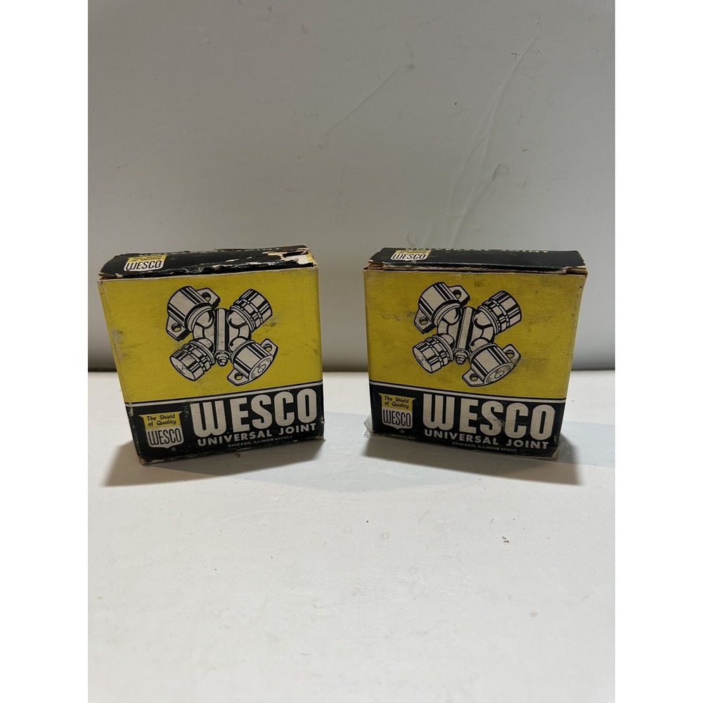 lot of 2 Wesco Universal Joint N3008G 1961 Buick NOS total 2 universal joint